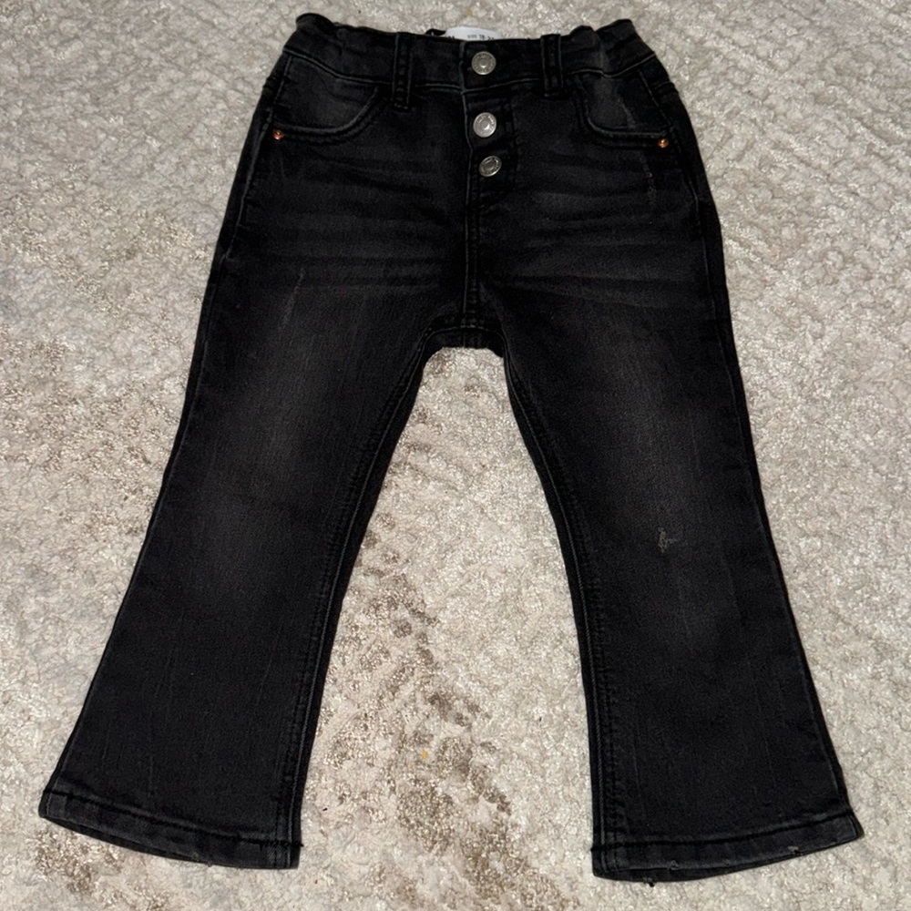 Zara flare denim